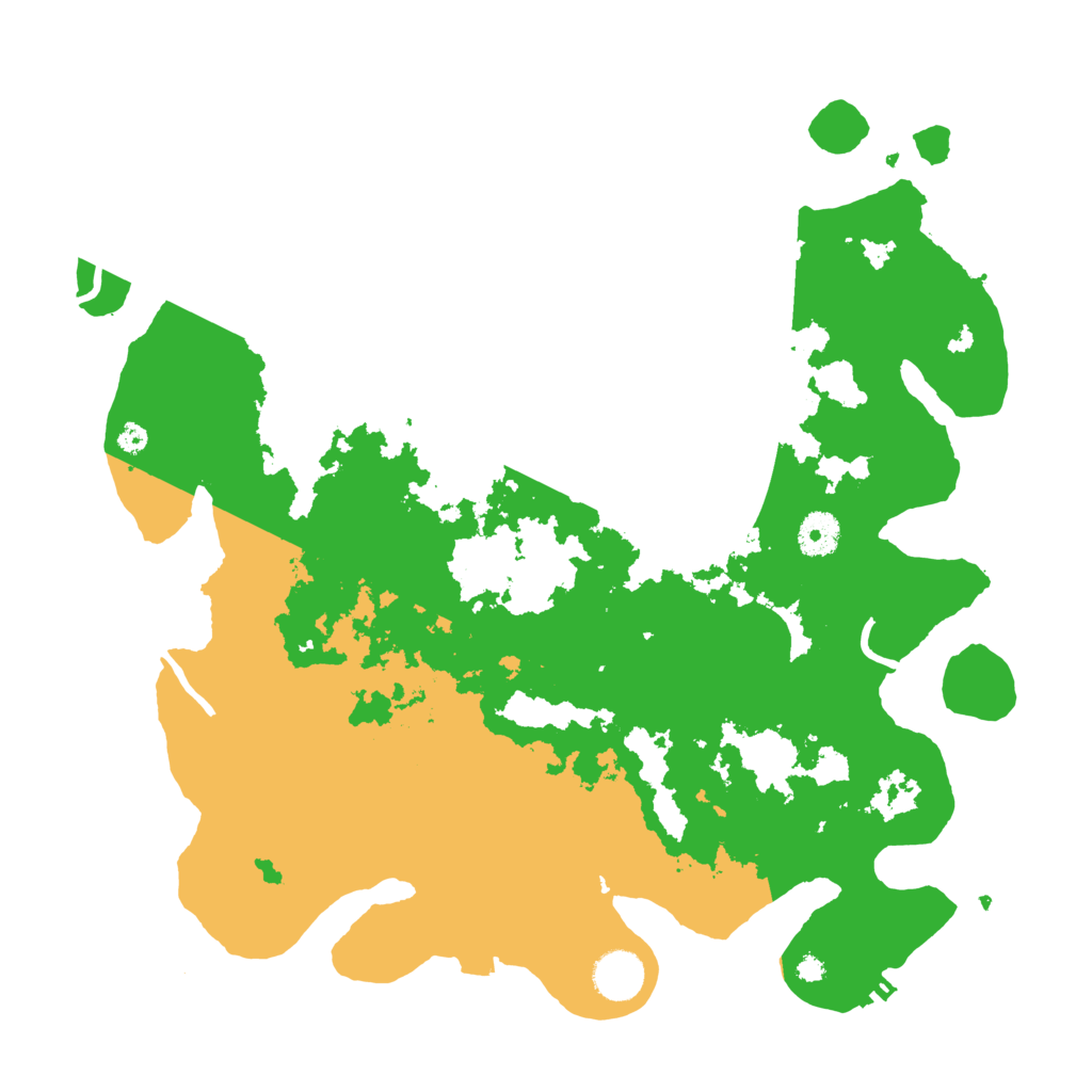 Biome Rust Map: Procedural Map, Size: 3800, Seed: 94064330
