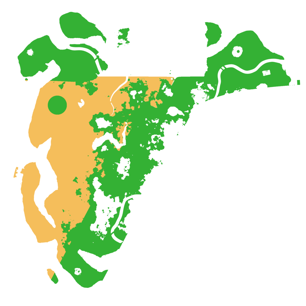 Biome Rust Map: Procedural Map, Size: 4250, Seed: 319025584