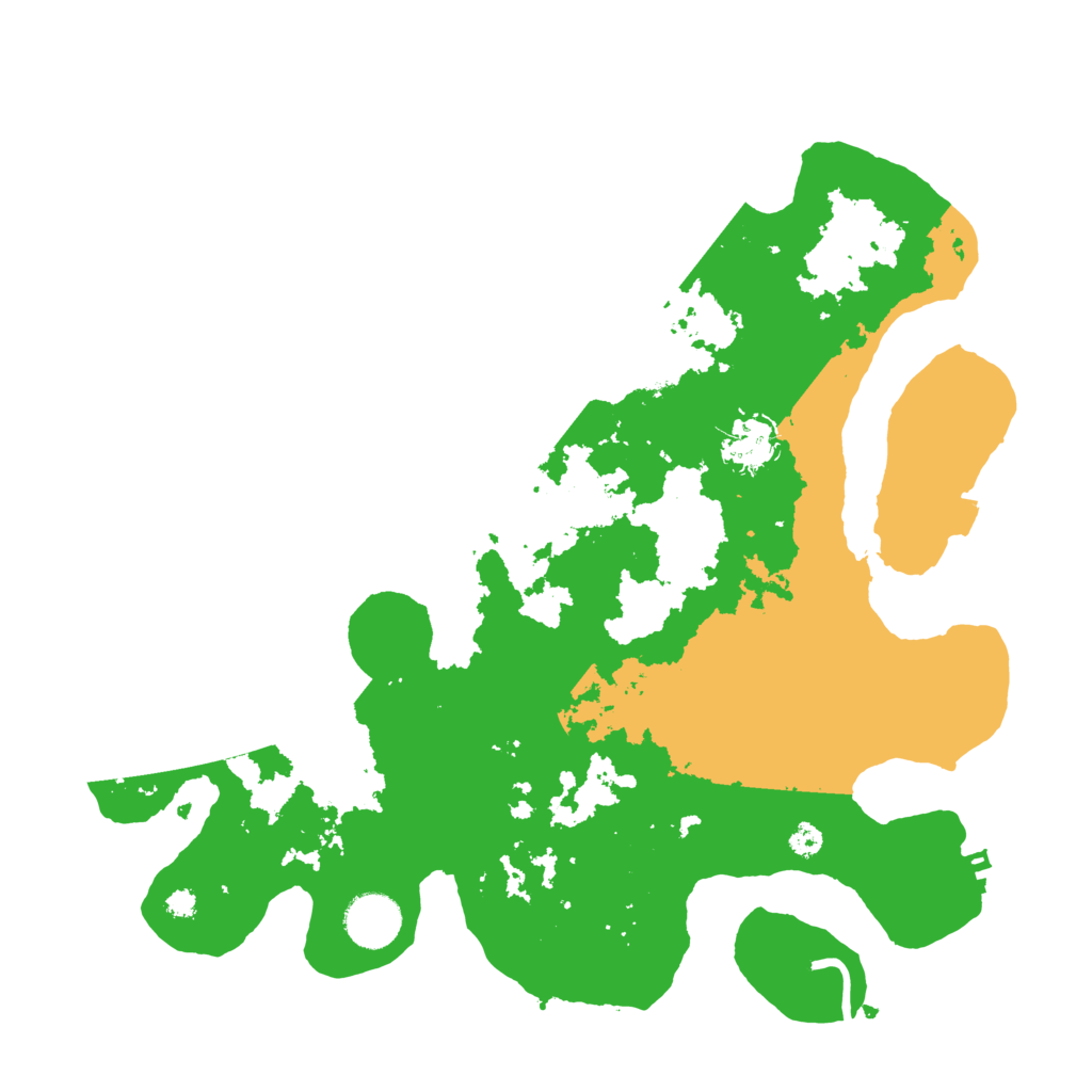 Biome Rust Map: Procedural Map, Size: 3450, Seed: 41410902