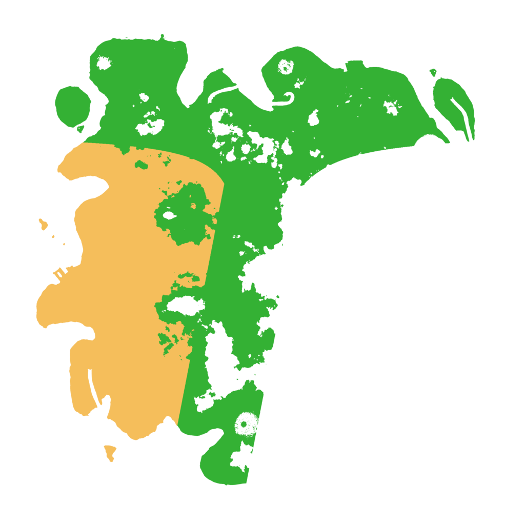 Biome Rust Map: Procedural Map, Size: 3500, Seed: 98058425