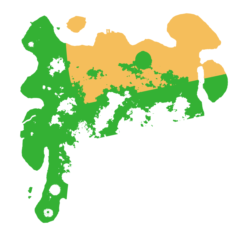 Biome Rust Map: Procedural Map, Size: 4000, Seed: 15858