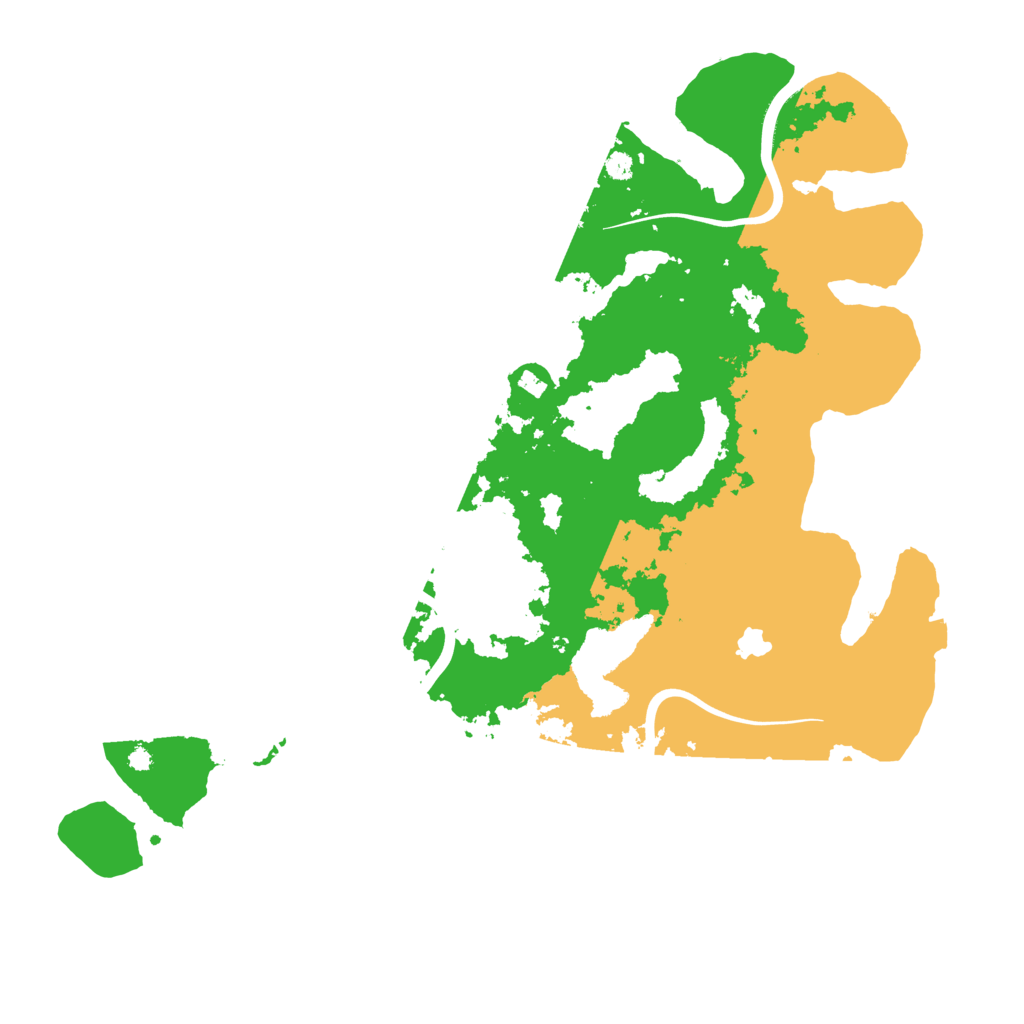Biome Rust Map: Procedural Map, Size: 4000, Seed: 1186874138