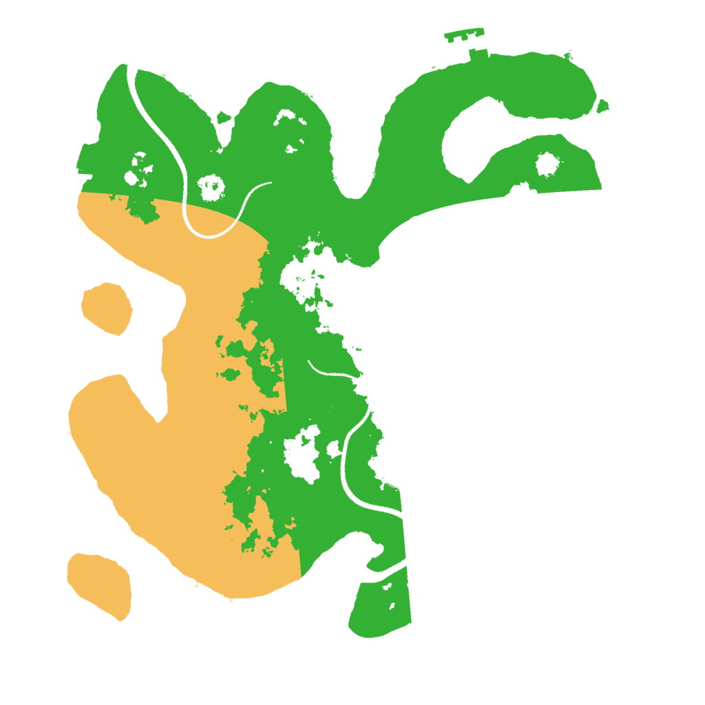 Biome Rust Map: Procedural Map, Size: 2700, Seed: 3569108