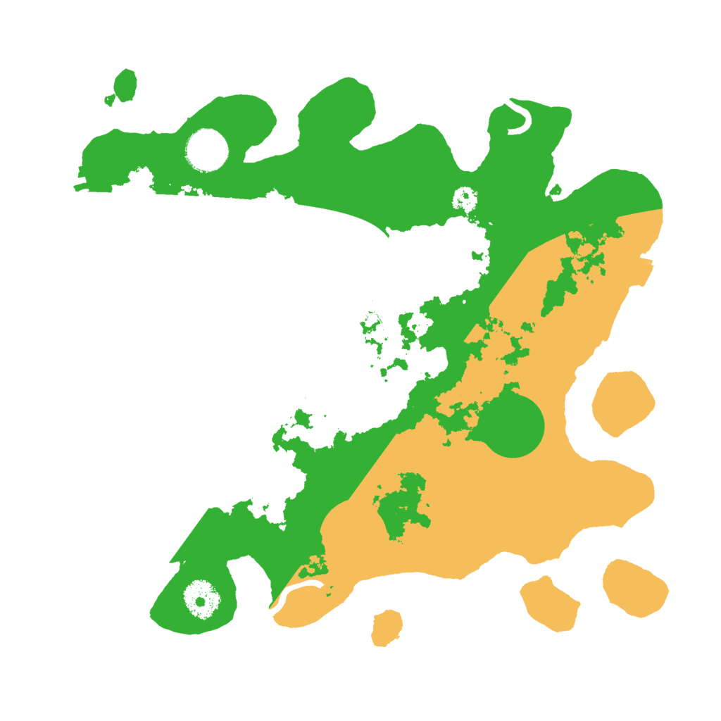 Biome Rust Map: Procedural Map, Size: 3000, Seed: 143175