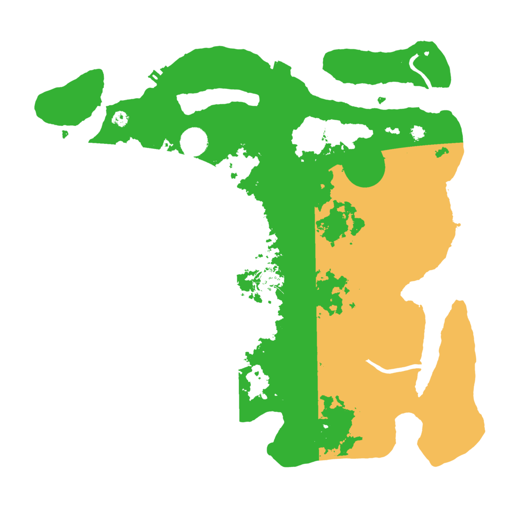 Biome Rust Map: Procedural Map, Size: 3450, Seed: 14240215