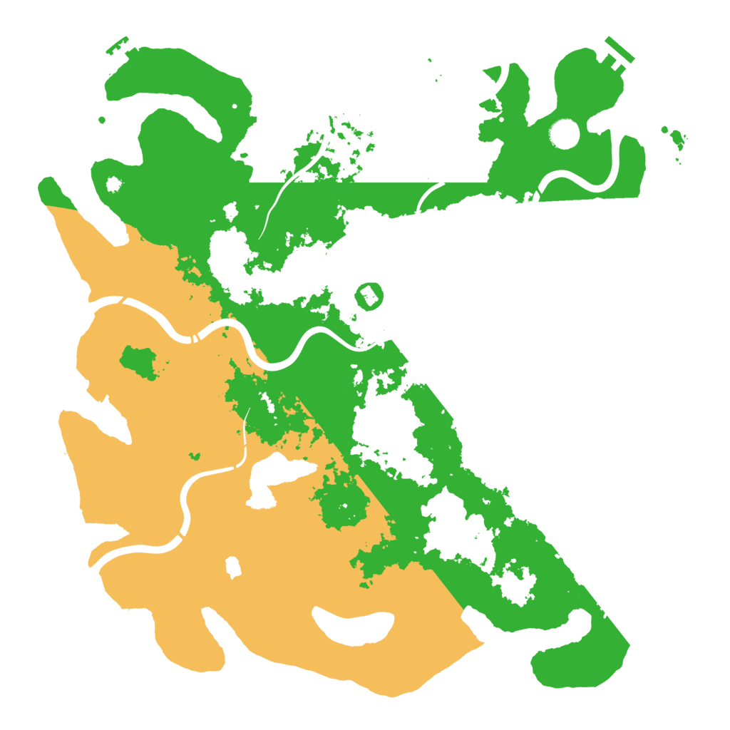 Biome Rust Map: Procedural Map, Size: 4250, Seed: 76081563