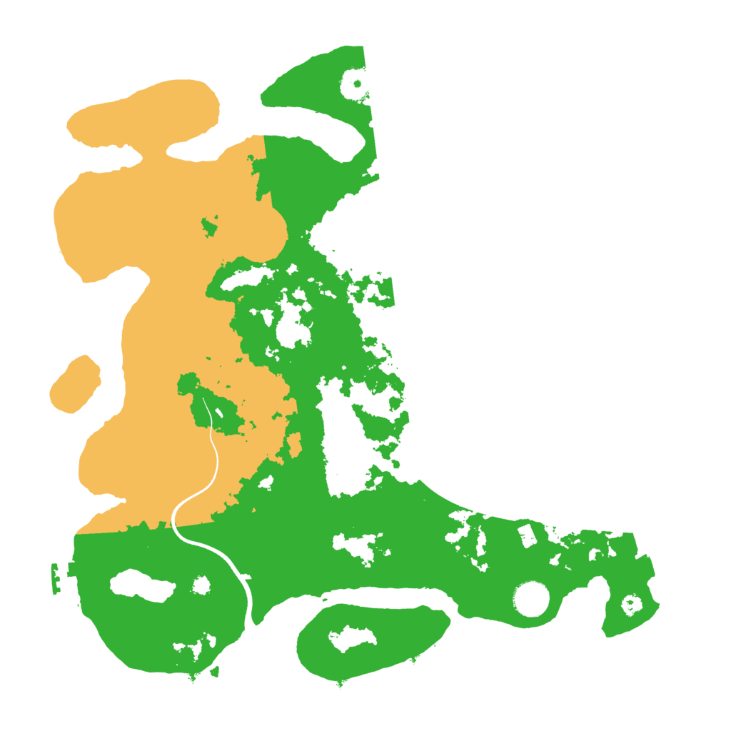 Biome Rust Map: Procedural Map, Size: 3600, Seed: 801777895