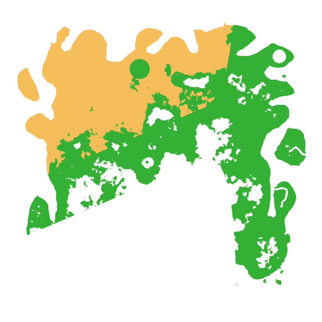 Biome Rust Map: Procedural Map, Size: 4250, Seed: 101566443