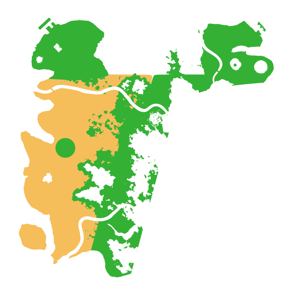 Biome Rust Map: Procedural Map, Size: 4000, Seed: 1507987418