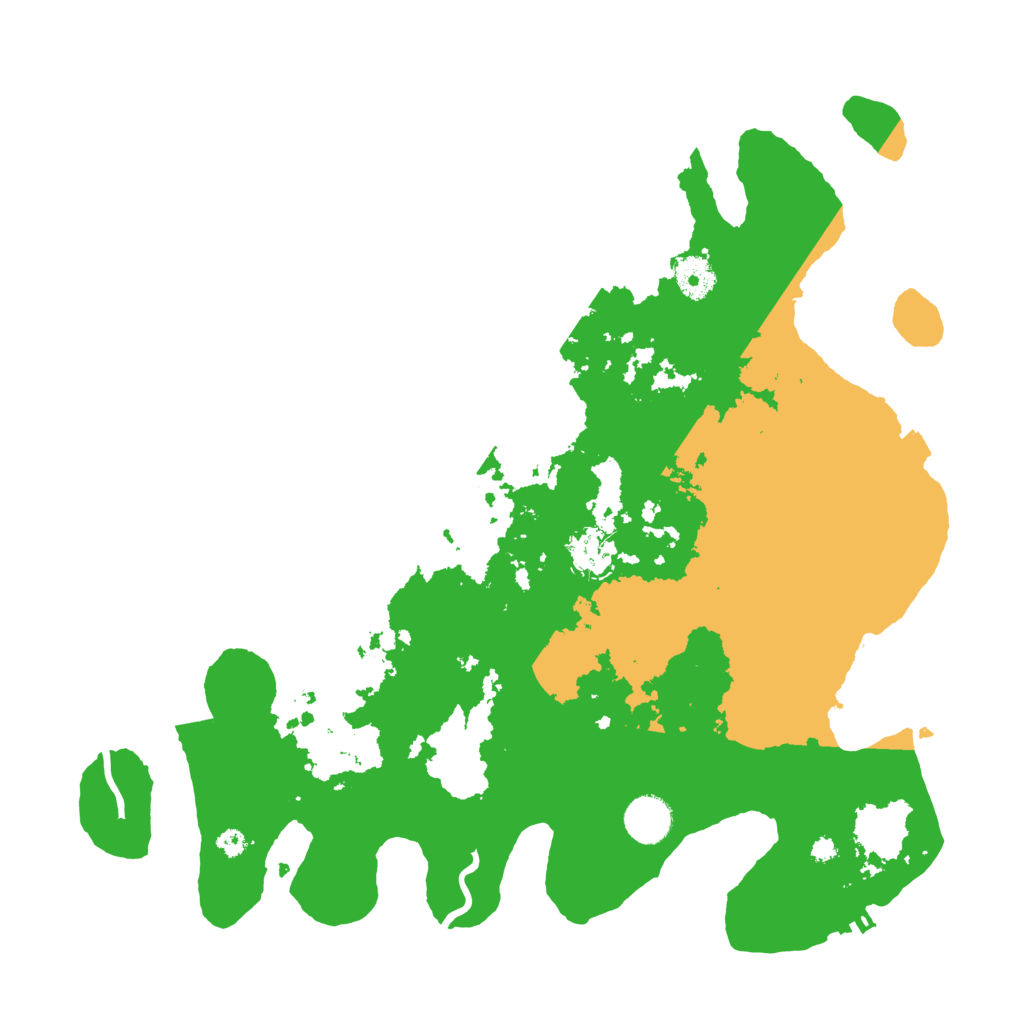Biome Rust Map: Procedural Map, Size: 3800, Seed: 452