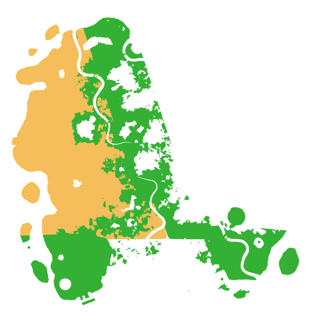 Biome Rust Map: Procedural Map, Size: 4800, Seed: 1957963492