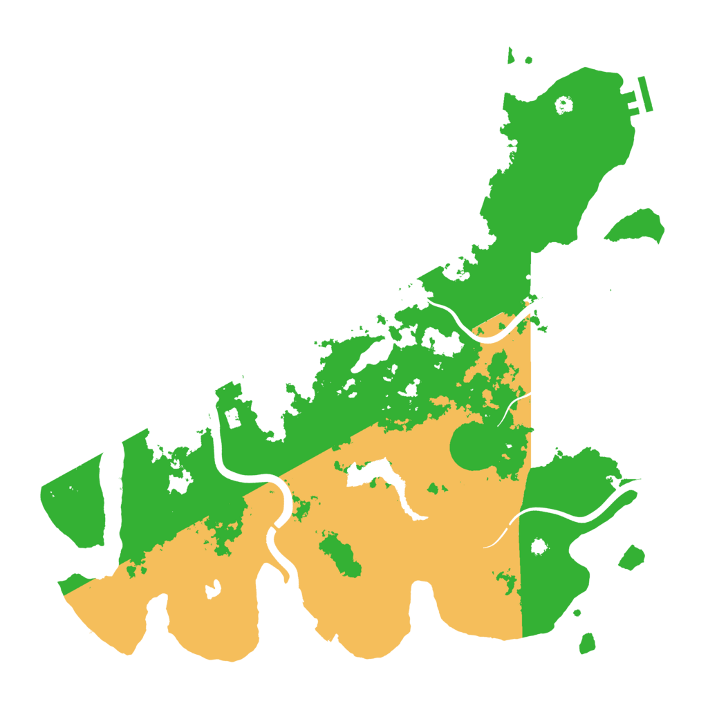 Biome Rust Map: Procedural Map, Size: 4000, Seed: 803230640