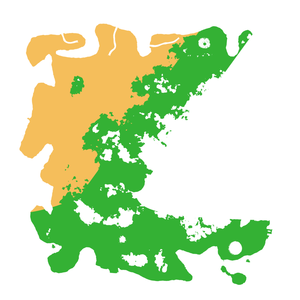 Biome Rust Map: Procedural Map, Size: 4000, Seed: 7737554