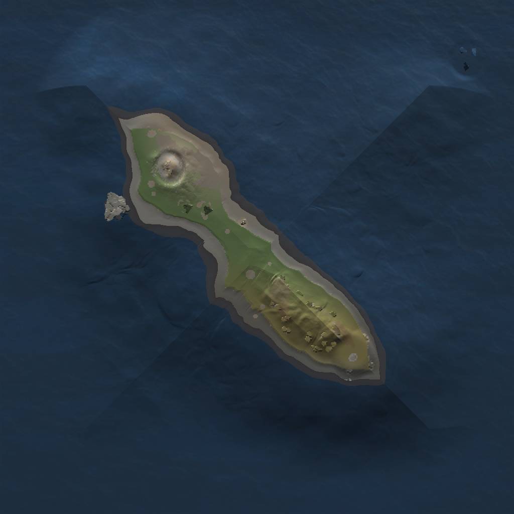 Rust Map: Procedural Map, Size: 1000, Seed: 21863864, 3 Monuments