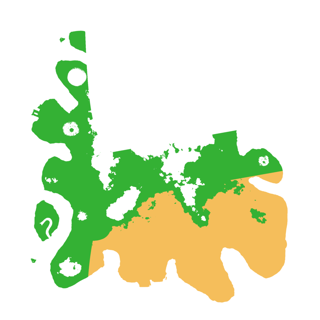 Biome Rust Map: Procedural Map, Size: 3200, Seed: 1678454