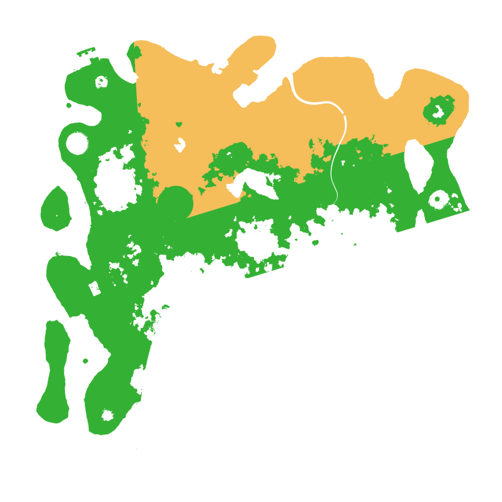 Biome Rust Map: Procedural Map, Size: 4000, Seed: 10938
