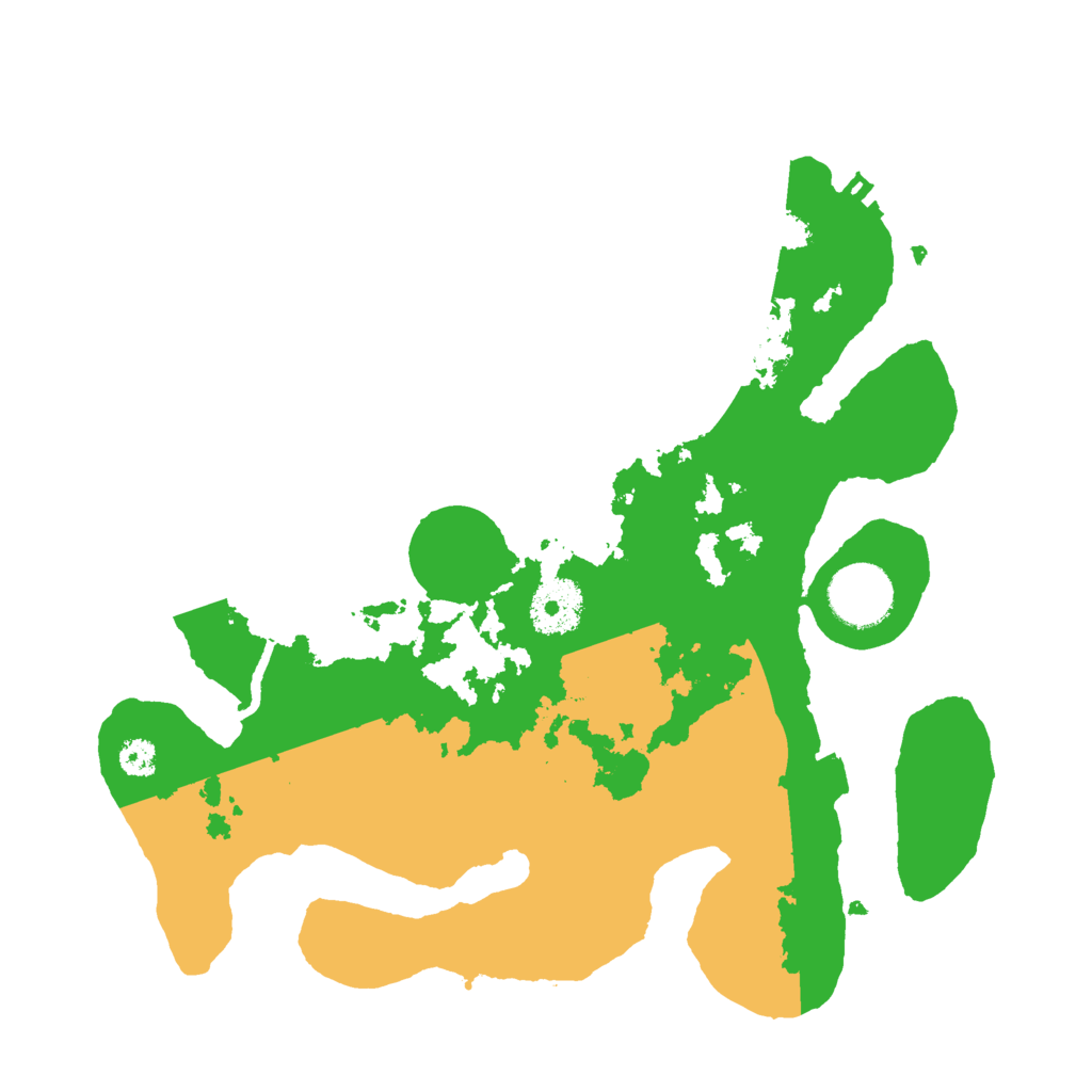 Biome Rust Map: Procedural Map, Size: 3000, Seed: 1023053514