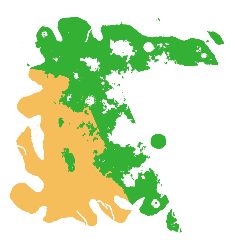 Biome Rust Map: Procedural Map, Size: 4300, Seed: 122846885