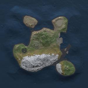 Thumbnail Rust Map: Procedural Map, Size: 1800, Seed: 391616691, 4 Monuments