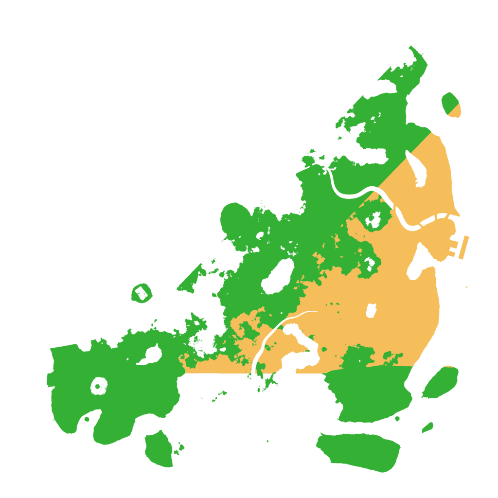 Biome Rust Map: Procedural Map, Size: 4250, Seed: 346970100