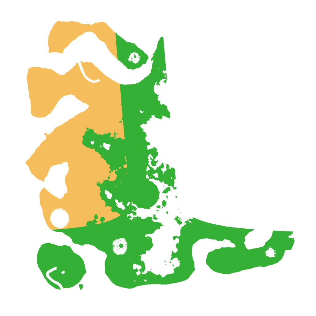 Biome Rust Map: Procedural Map, Size: 3000, Seed: 17173