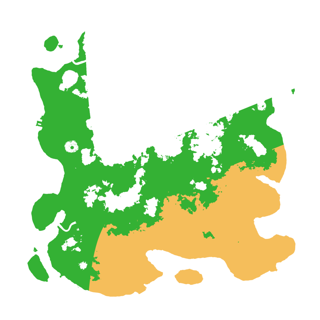 Biome Rust Map: Procedural Map, Size: 3750, Seed: 5