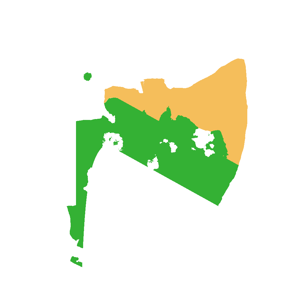 Biome Rust Map: Procedural Map, Size: 1500, Seed: 663405256