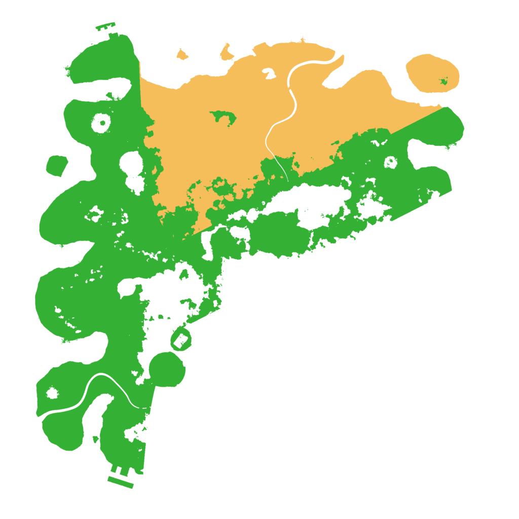 Biome Rust Map: Procedural Map, Size: 4000, Seed: 1652309903