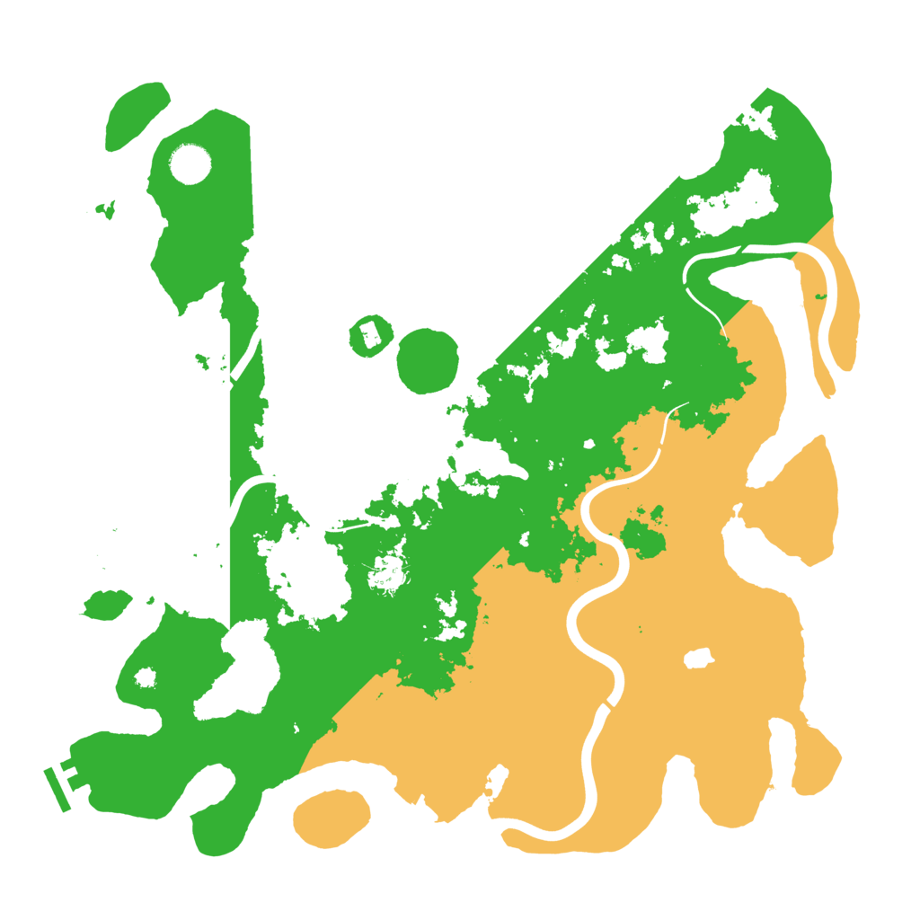 Biome Rust Map: Procedural Map, Size: 4000, Seed: 338293852