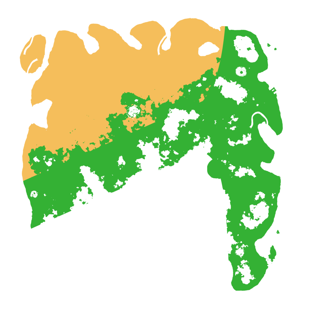 Biome Rust Map: Procedural Map, Size: 4500, Seed: 380788319