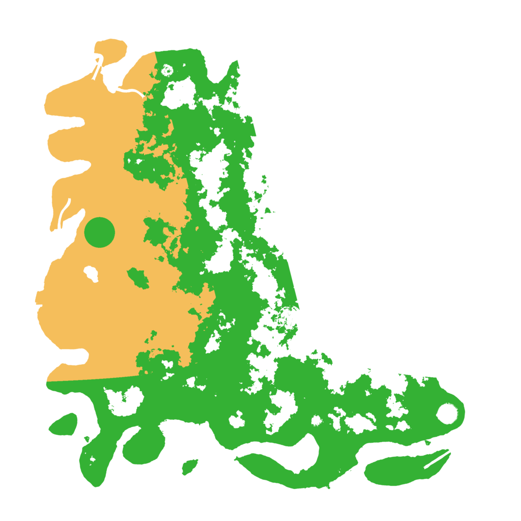 Biome Rust Map: Procedural Map, Size: 4500, Seed: 295594089