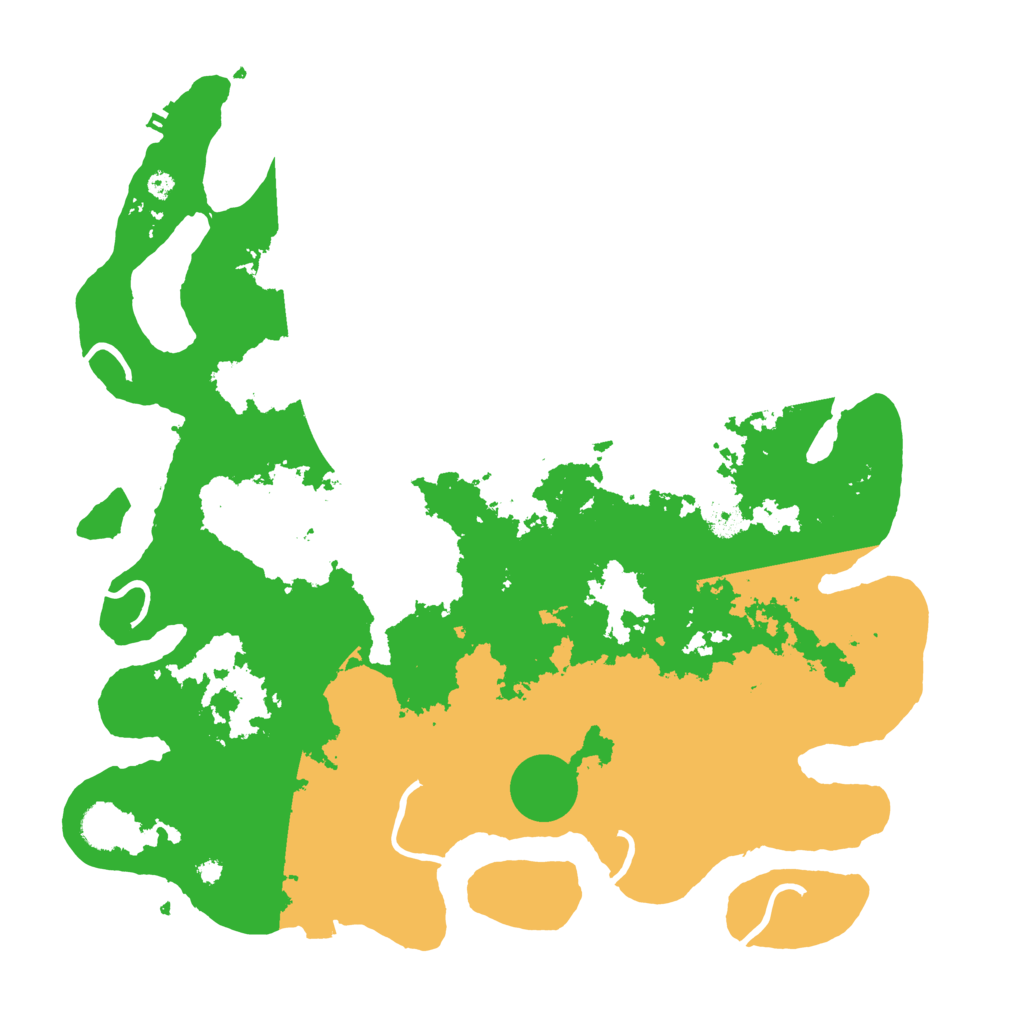 Biome Rust Map: Procedural Map, Size: 4000, Seed: 54385731