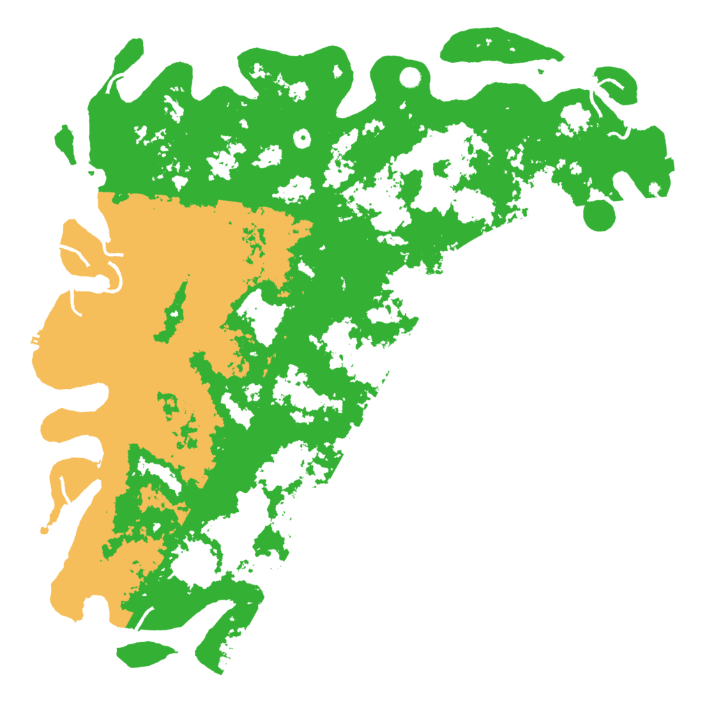Biome Rust Map: Procedural Map, Size: 6000, Seed: 729867466