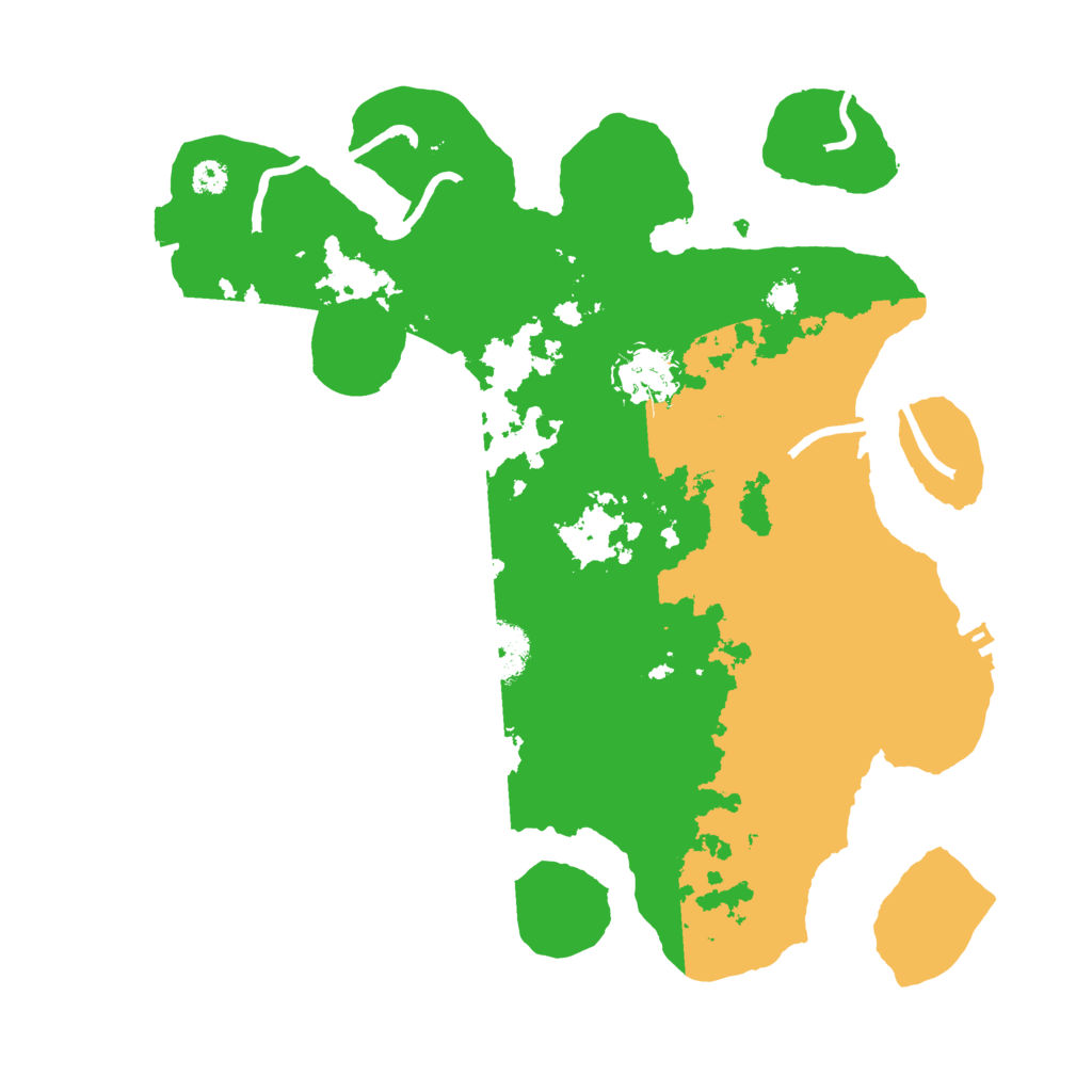 Biome Rust Map: Procedural Map, Size: 3191, Seed: 100