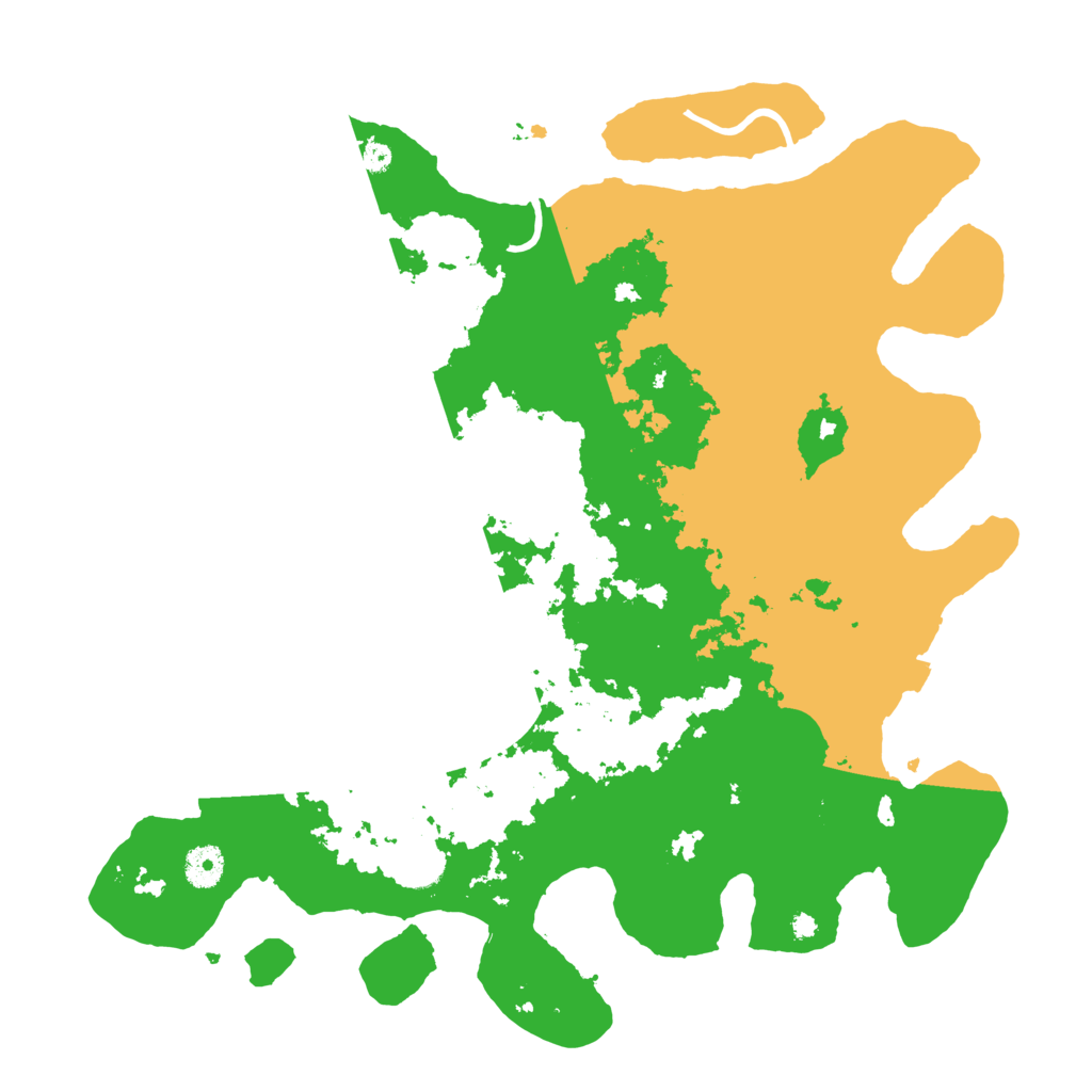 Biome Rust Map: Procedural Map, Size: 4000, Seed: 1384119284