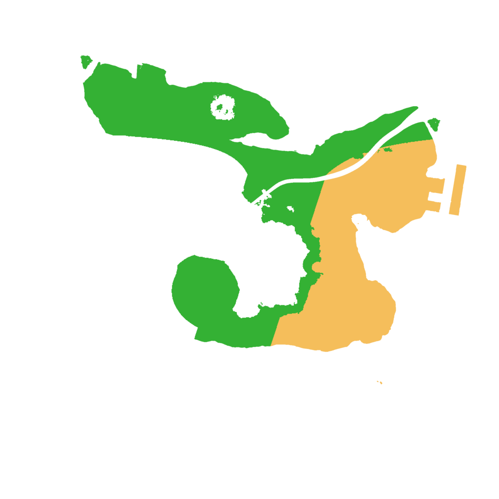 Biome Rust Map: Procedural Map, Size: 2000, Seed: 469695696