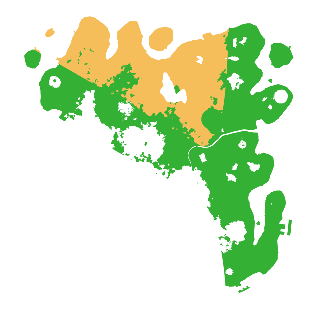 Biome Rust Map: Procedural Map, Size: 4000, Seed: 1094290179