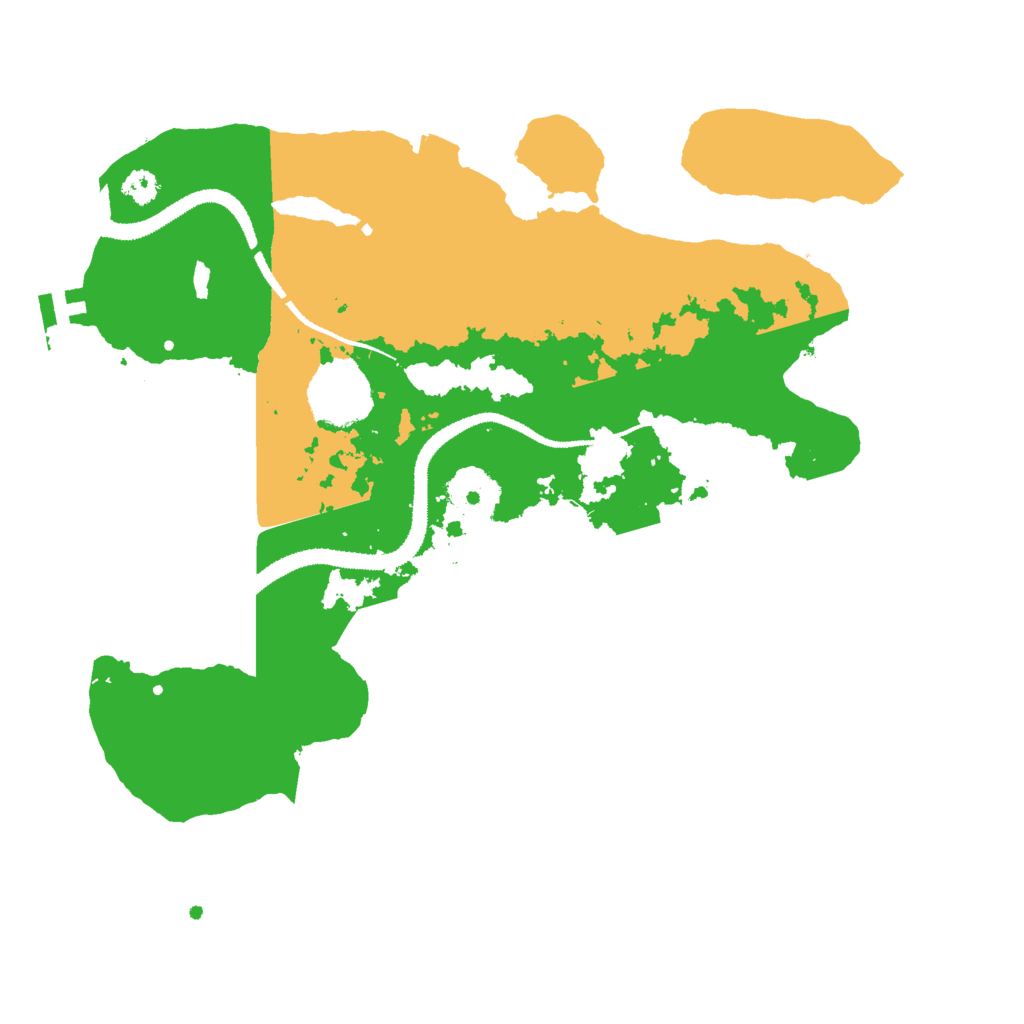 Biome Rust Map: Procedural Map, Size: 3000, Seed: 1103843848