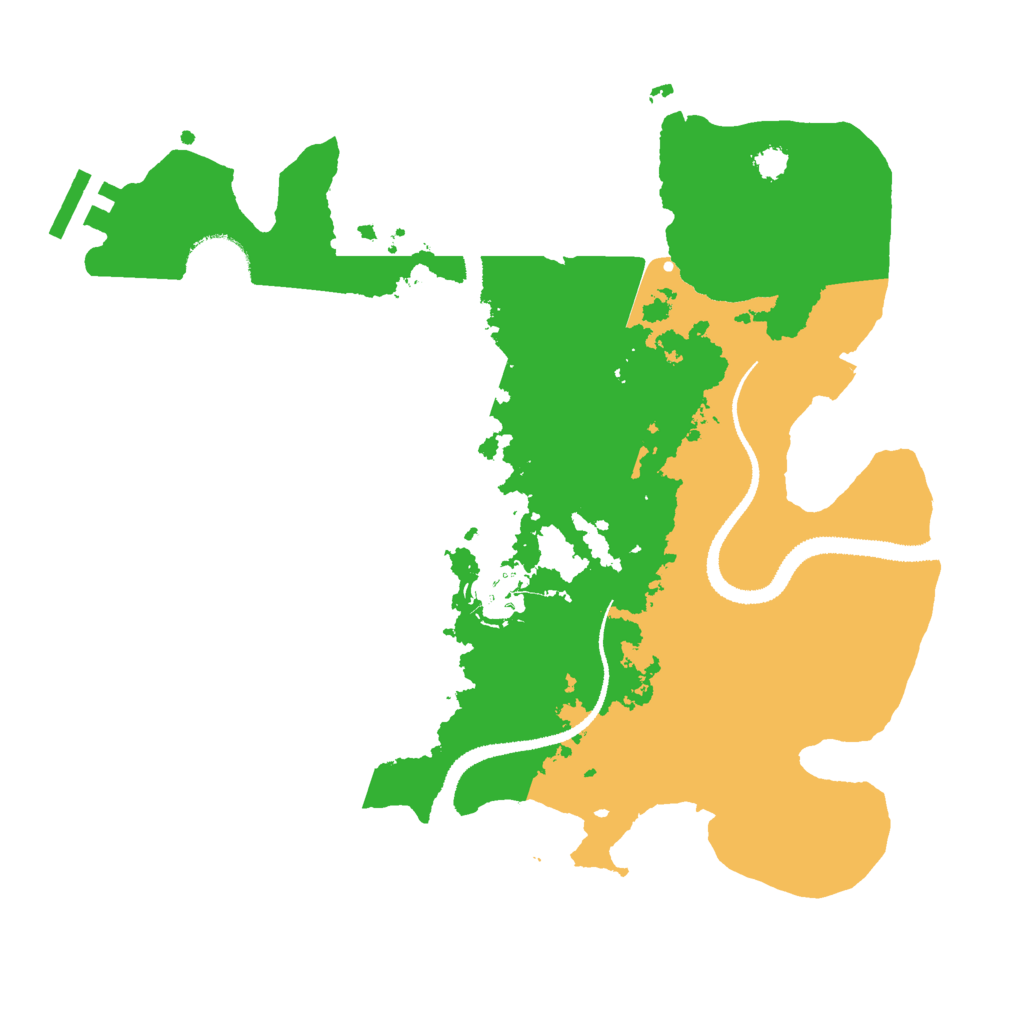Biome Rust Map: Procedural Map, Size: 2900, Seed: 469695696