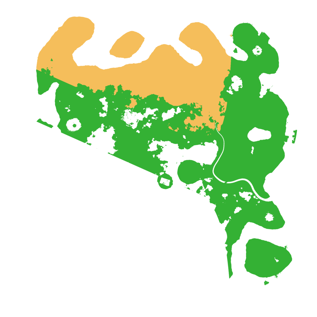 Biome Rust Map: Procedural Map, Size: 3500, Seed: 1450623799