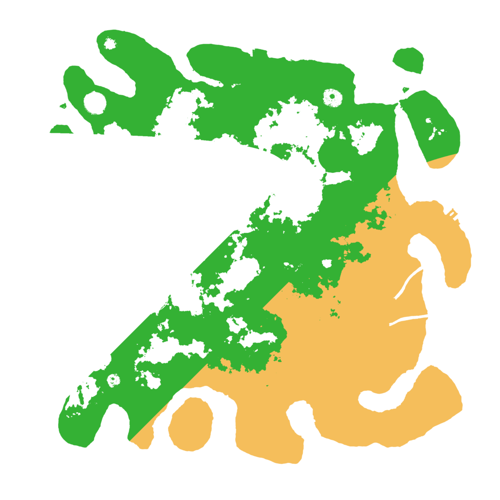 Biome Rust Map: Procedural Map, Size: 4000, Seed: 25589
