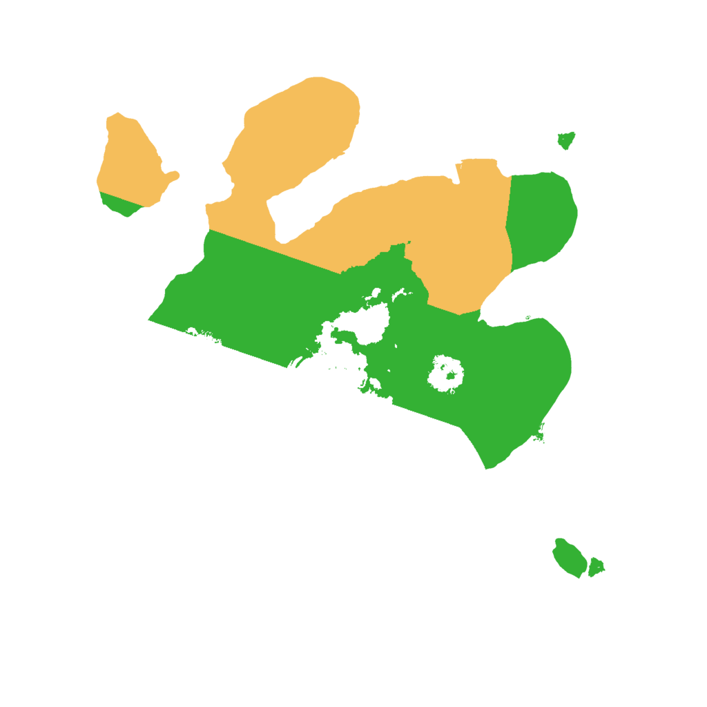 Biome Rust Map: Procedural Map, Size: 2000, Seed: 2104792747