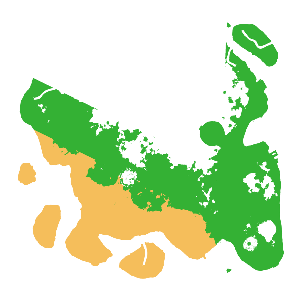 Biome Rust Map: Procedural Map, Size: 3316, Seed: 363868