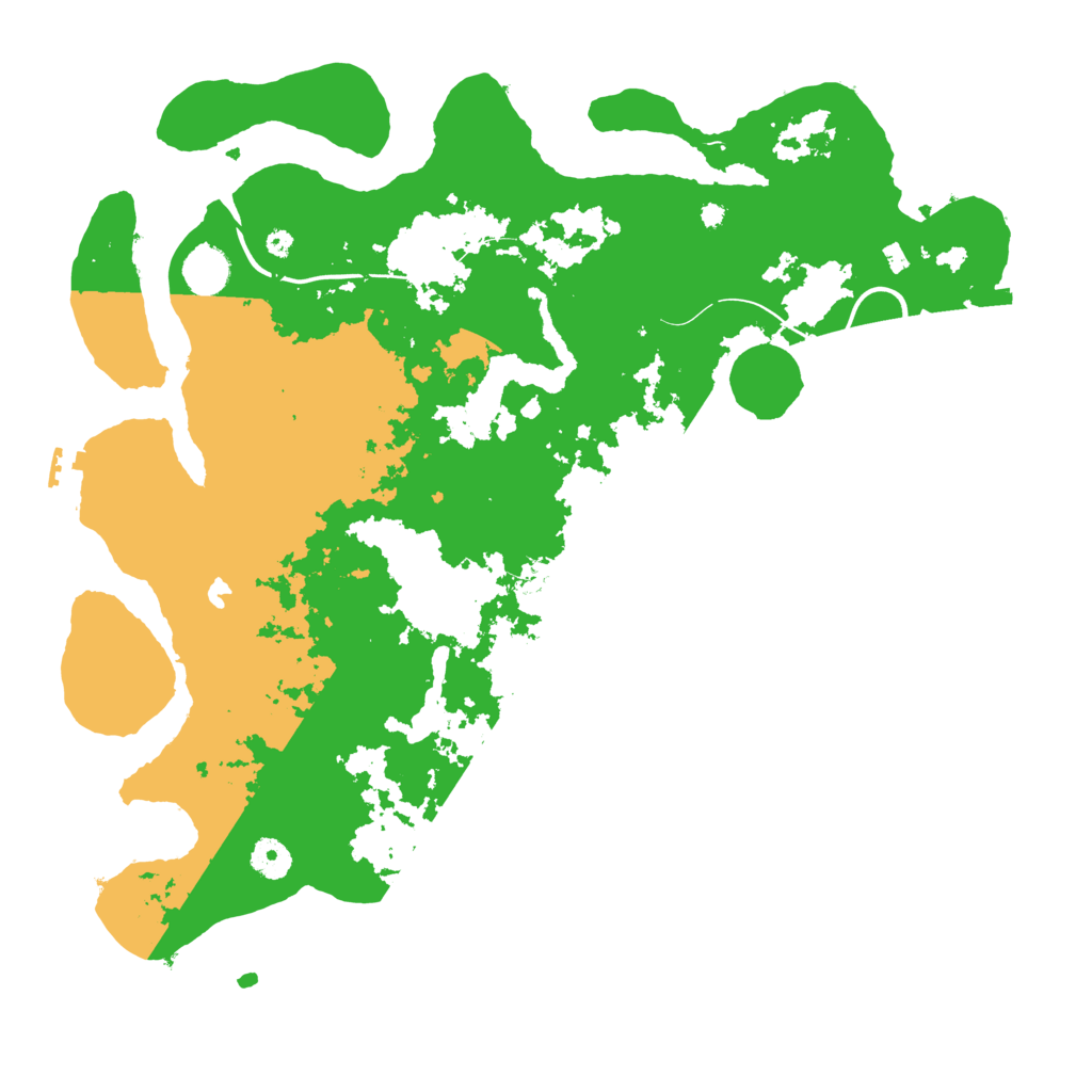 Biome Rust Map: Procedural Map, Size: 4100, Seed: 62365182