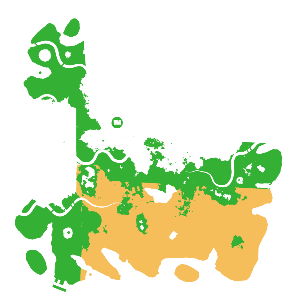 Biome Rust Map: Procedural Map, Size: 4400, Seed: 17428368