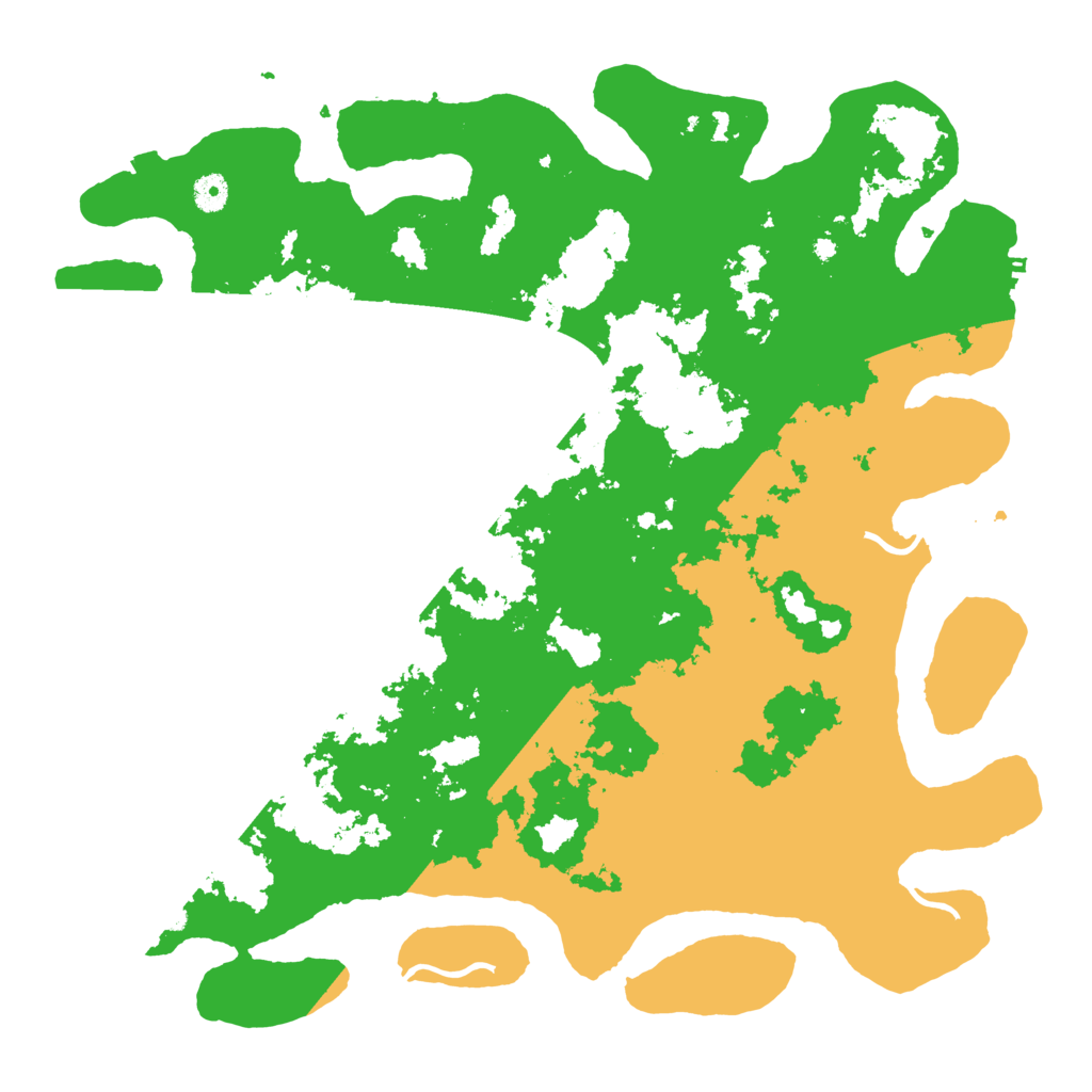 Biome Rust Map: Procedural Map, Size: 4500, Seed: 9956