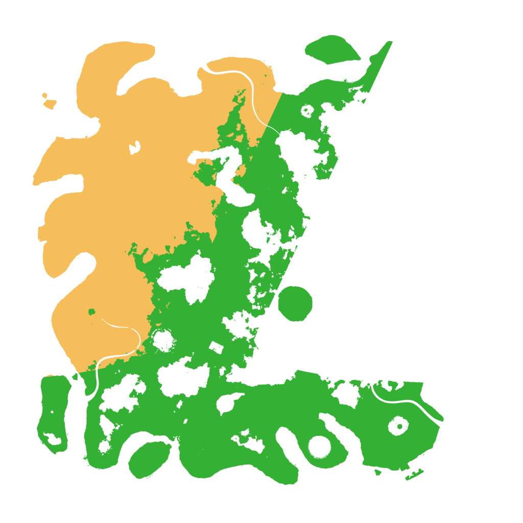 Biome Rust Map: Procedural Map, Size: 4100, Seed: 30541249