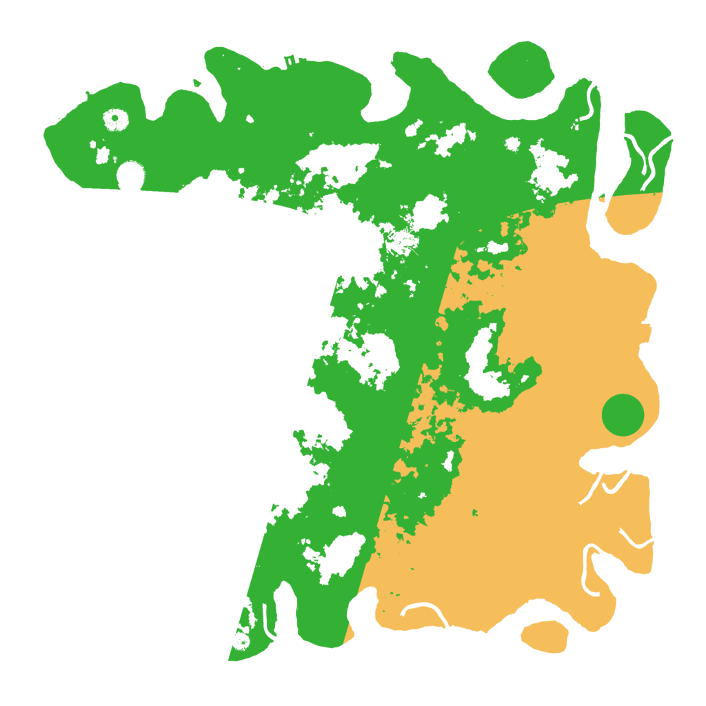 Biome Rust Map: Procedural Map, Size: 4400, Seed: 51023683