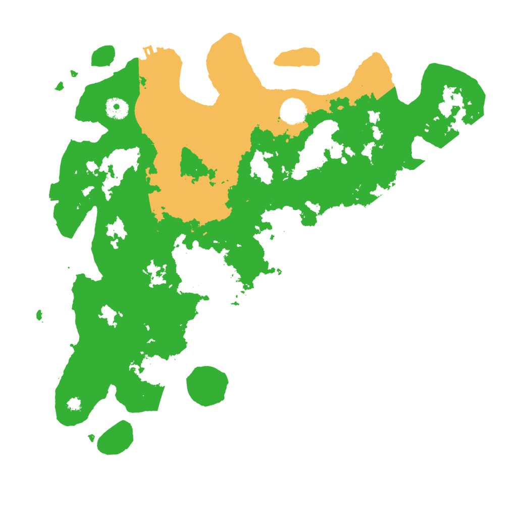 Biome Rust Map: Procedural Map, Size: 3500, Seed: 65305502