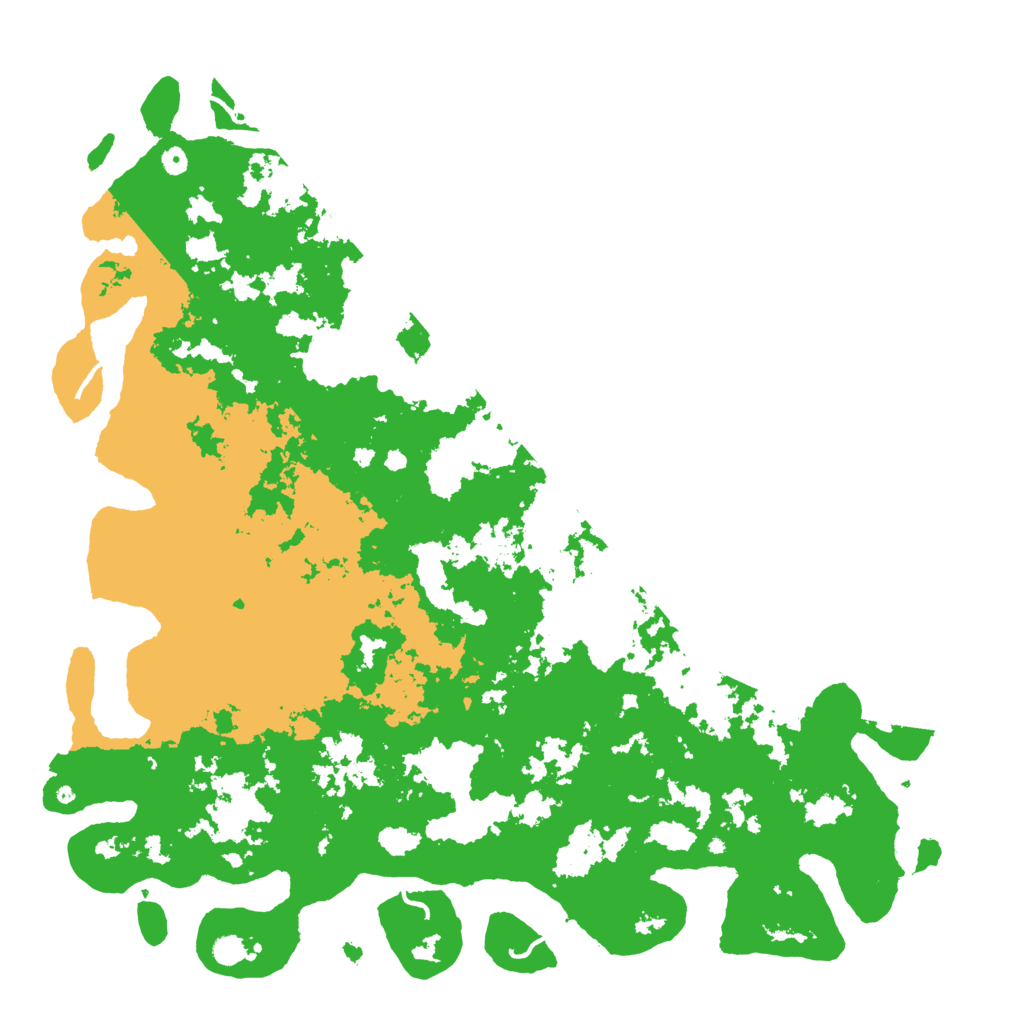 Biome Rust Map: Procedural Map, Size: 6000, Seed: 401860847